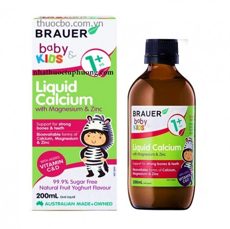 BRAUER baby & KIDS Liquid Calcium with Magnesium & Zinc