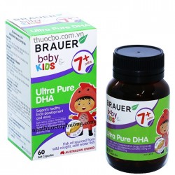 BRAUER baby & KIDS Ultra Pure DHA - Phát triển trí não và thị lực