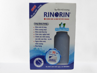 RINORIN Bộ rửa mũi xoang