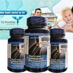 Viên Bổ Khớp CURQLIFE TURMERIC with BOSWELLIA VITAPLUS